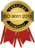 ISO 9001:2015 certification mark