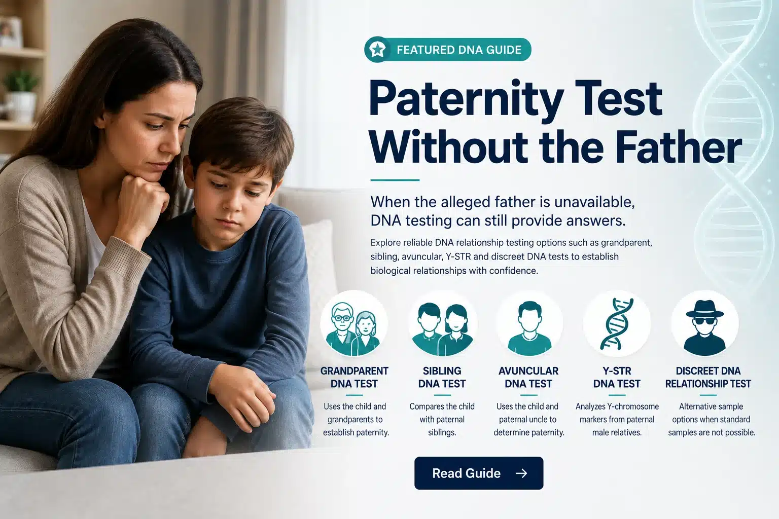 Paternity Test Without the Father DNA testing guide